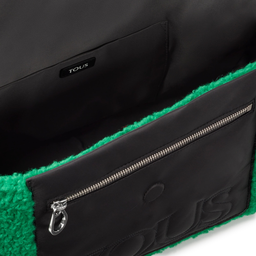 Large green TOUS Empire Fur Crossbody bag image number 2