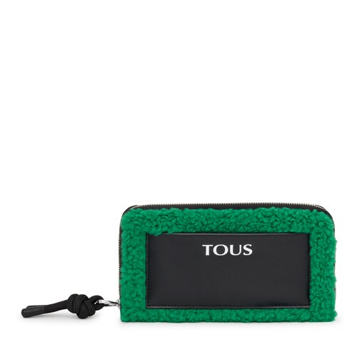 Billetera verde TOUS Empire Fur image number 0