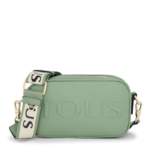 Khaki TOUS La Rue Crossbody Reporter Bag image number 0