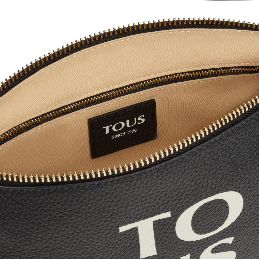 Black leather TOUS Balloon crossbody bag image number 2