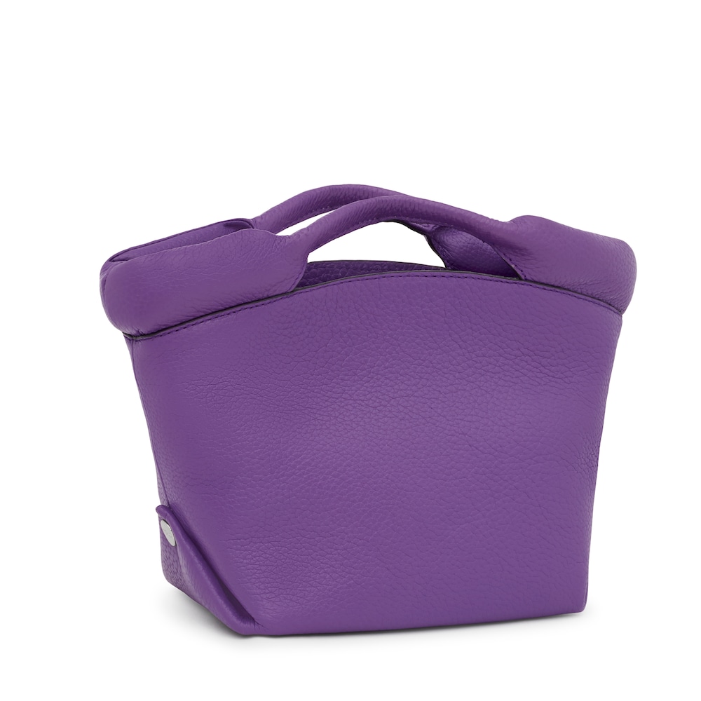 Small lilac-colored leather TOUS Balloon Tote bag image number 1