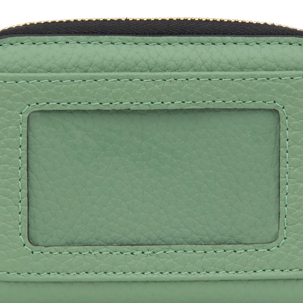 Khaki-colored leather TOUS Balloon change purse