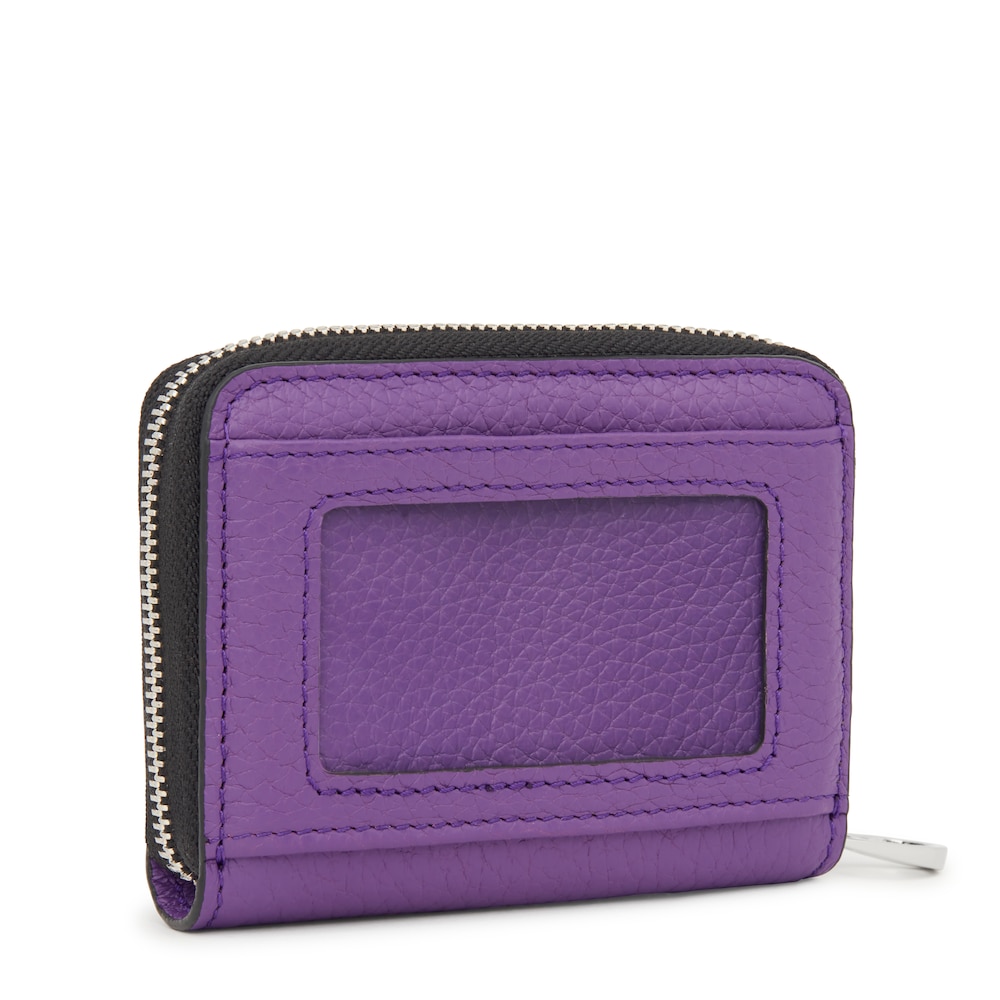 Monedero de piel lila TOUS Balloon