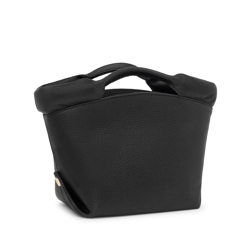 Small black leather TOUS Balloon Tote bag image number 1