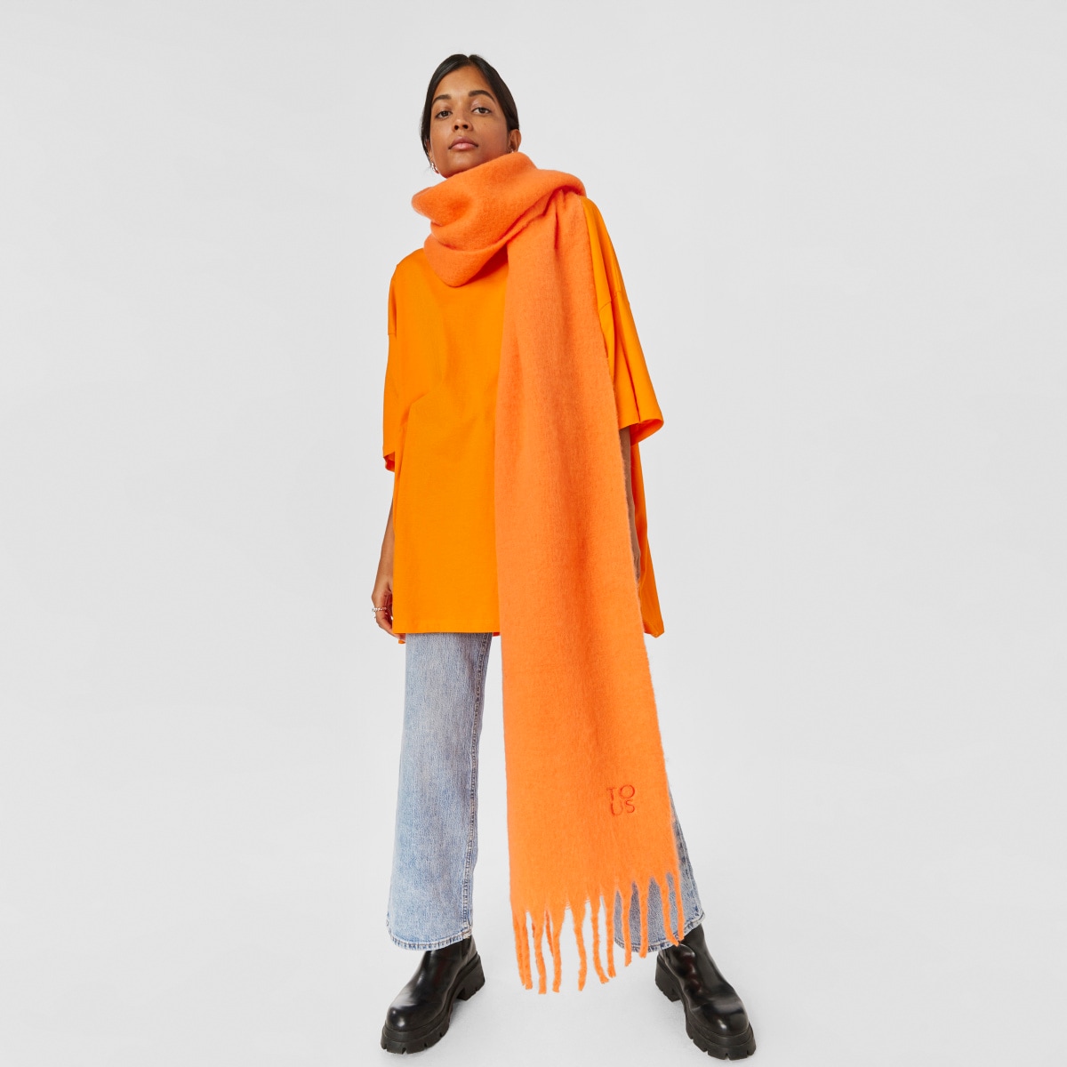 Bufanda naranja TOUS Olympe