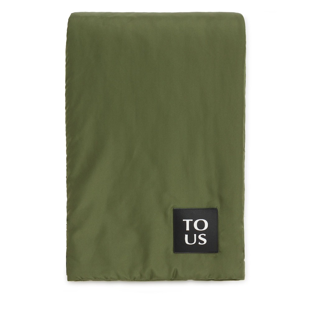 Bufanda con capucha caqui TOUS Balloon Padded