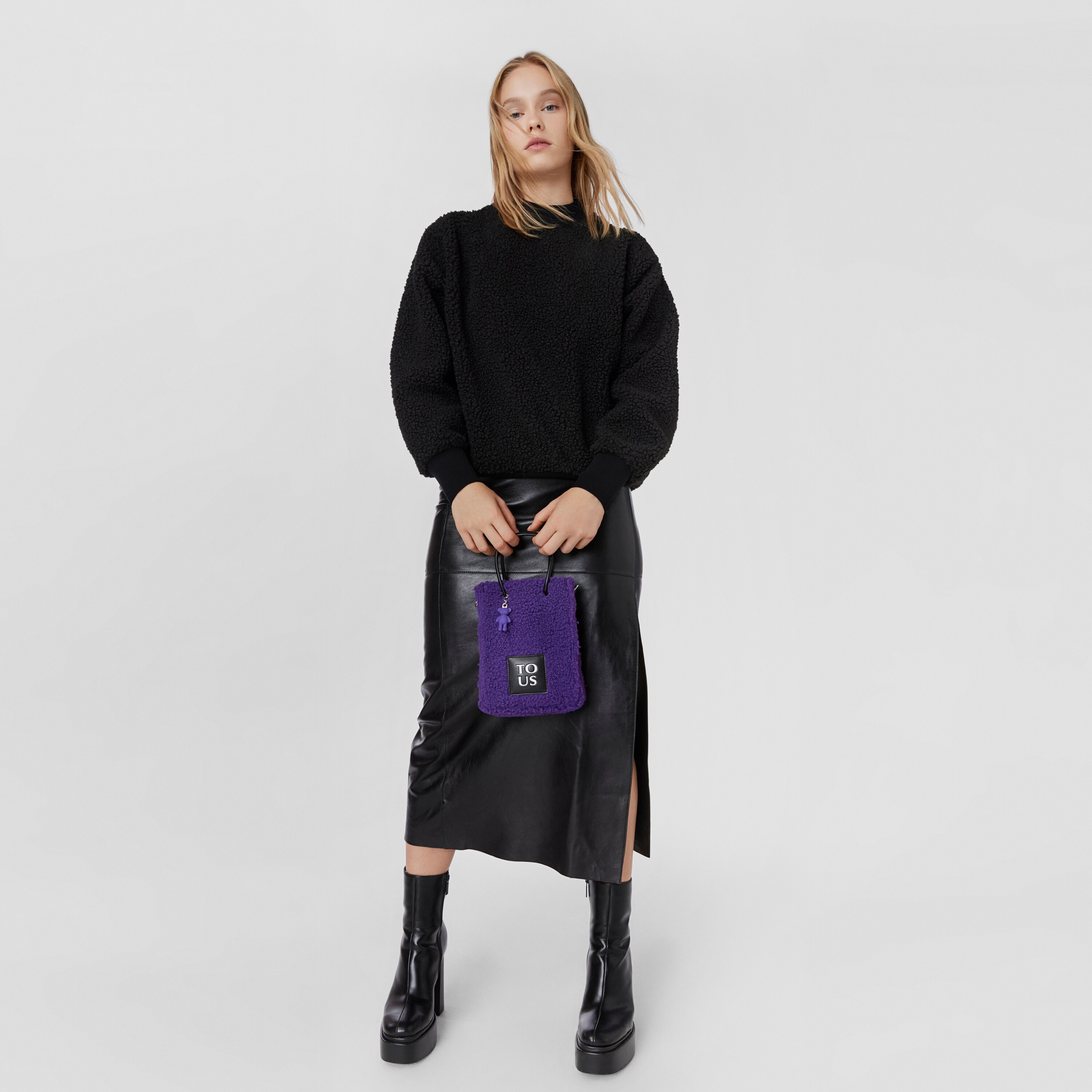 Purple TOUS Pop Warm Minibag | TOUS