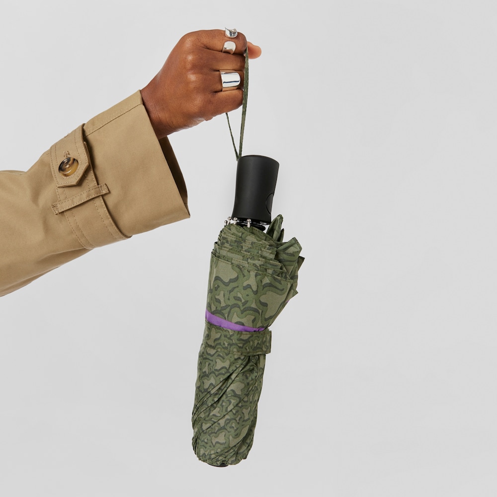 Składana parasolka Kaos Mini Evolution w kolorze khaki