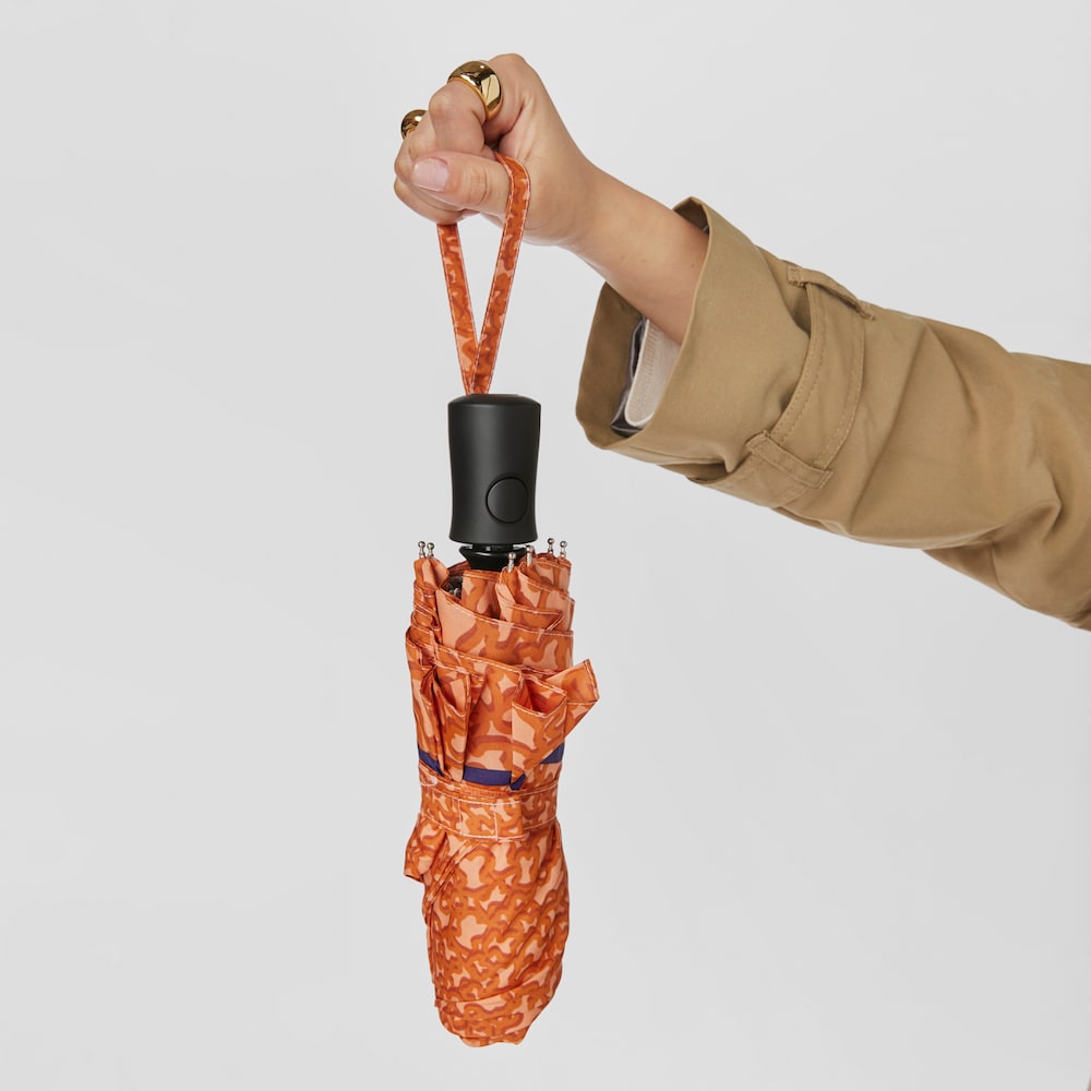 Pomarańczowa składana parasolka Kaos Mini Evolution