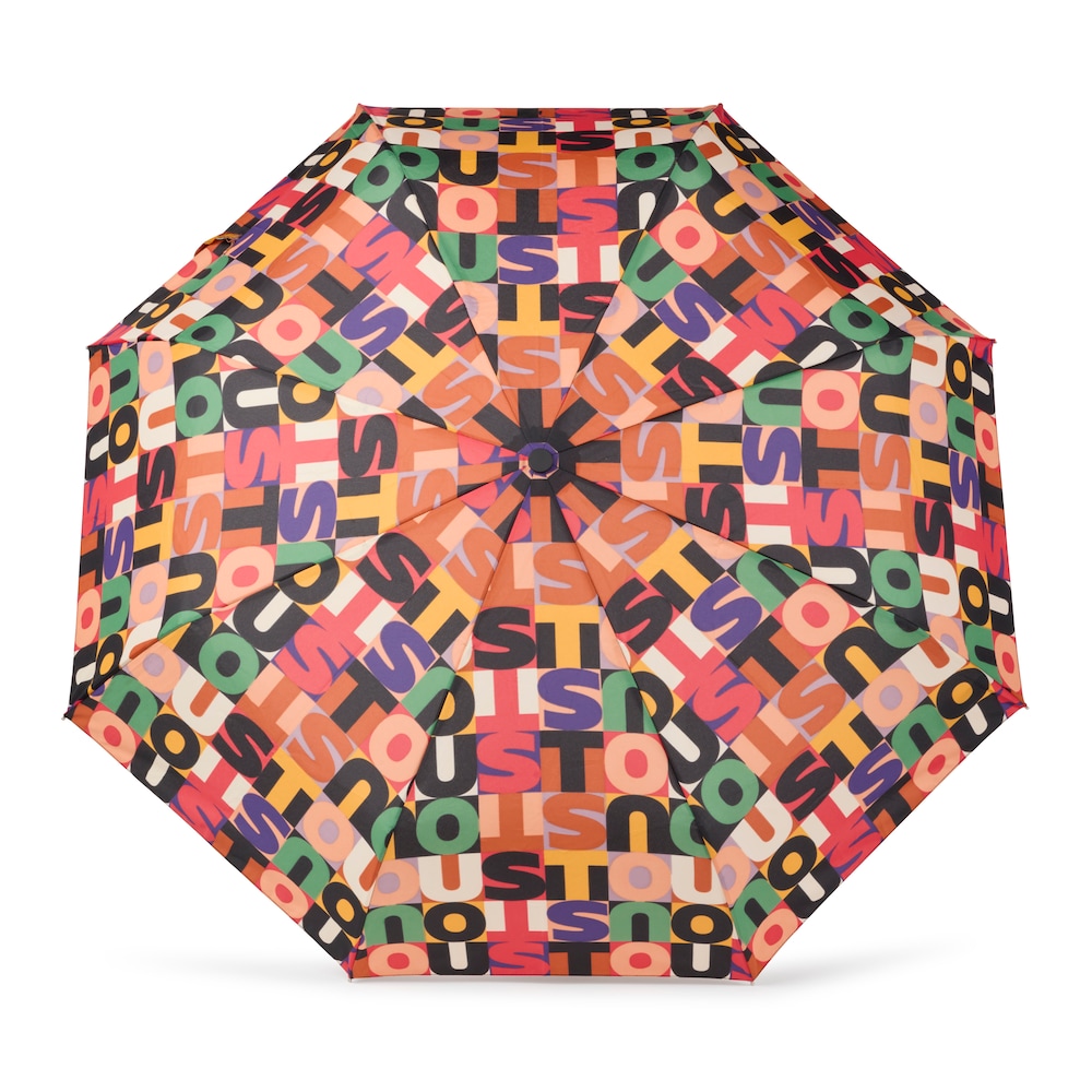 Paraguas plegable negro TOUS Mimic