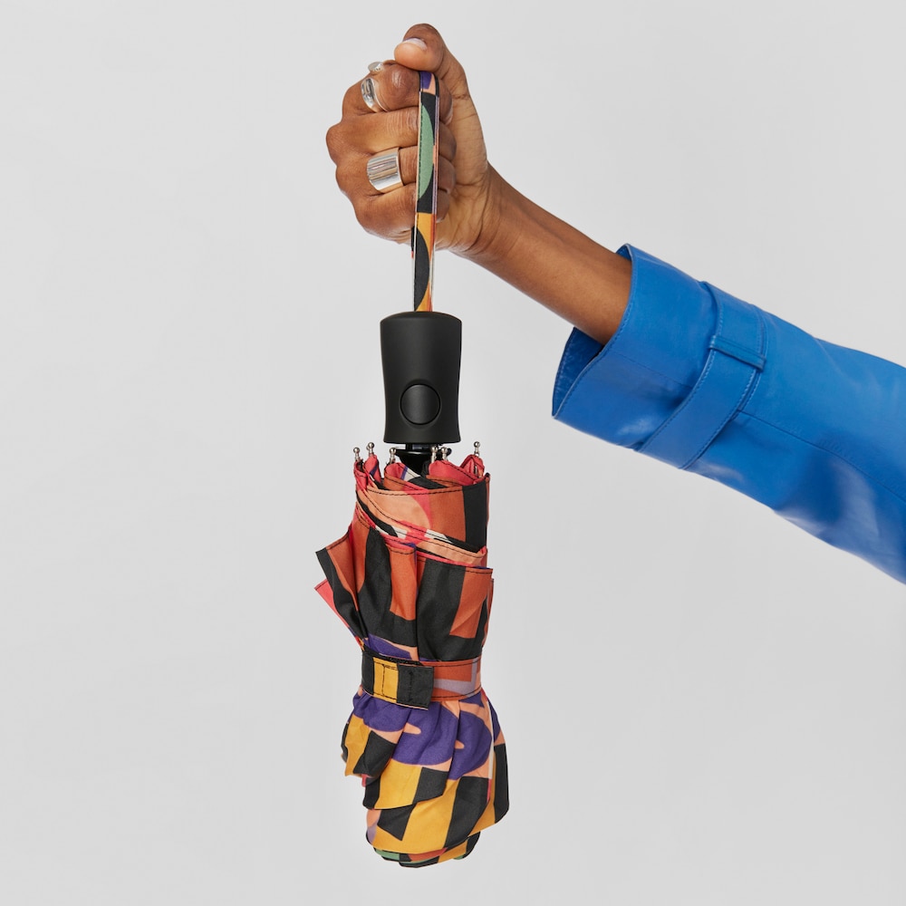 Paraguas plegable negro TOUS Mimic