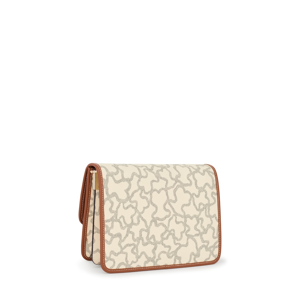 Bandolera mediana Audree beige Kaos Icon