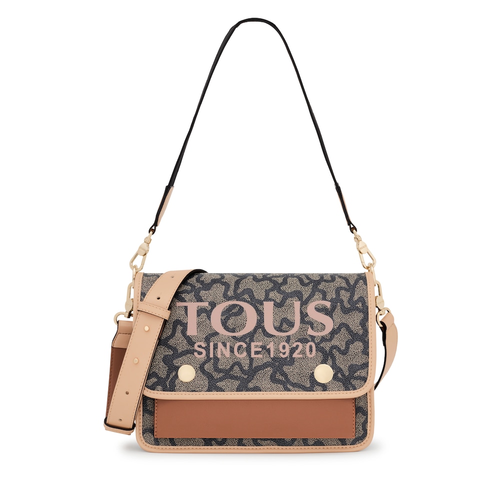 Medium black Audree Kaos Icon crossbody bag