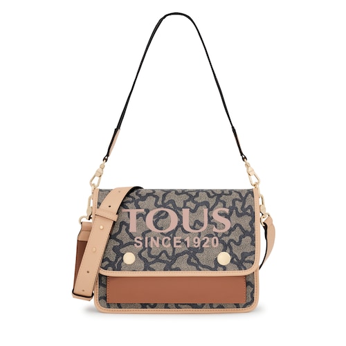 Medium black Audree Kaos Icon crossbody bag