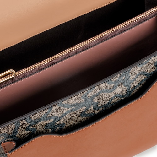 Bandolera mediana Audree negra Kaos Icon