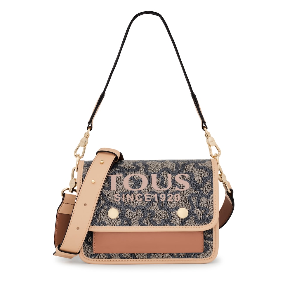 Bandolera peque&ntilde;a Audree negra Kaos Icon