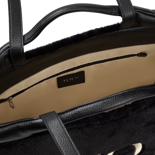 Large black TOUS Balloon Wild Tote bag