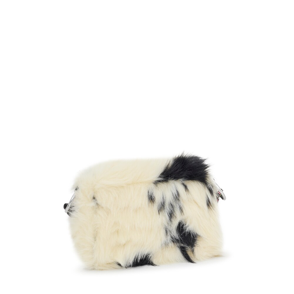 Small black and white TOUS Empire Fur Crossbody bag image number 1