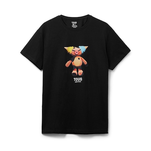 Camiseta de manga corta negra TOUS MOS Bears VAM image number 0
