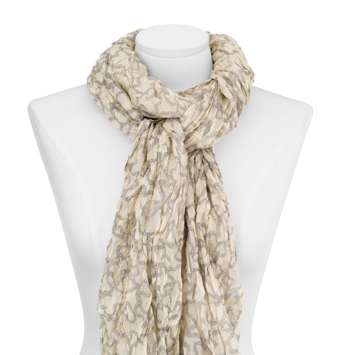 Foulard Kaos New en color arena-negro image number 0