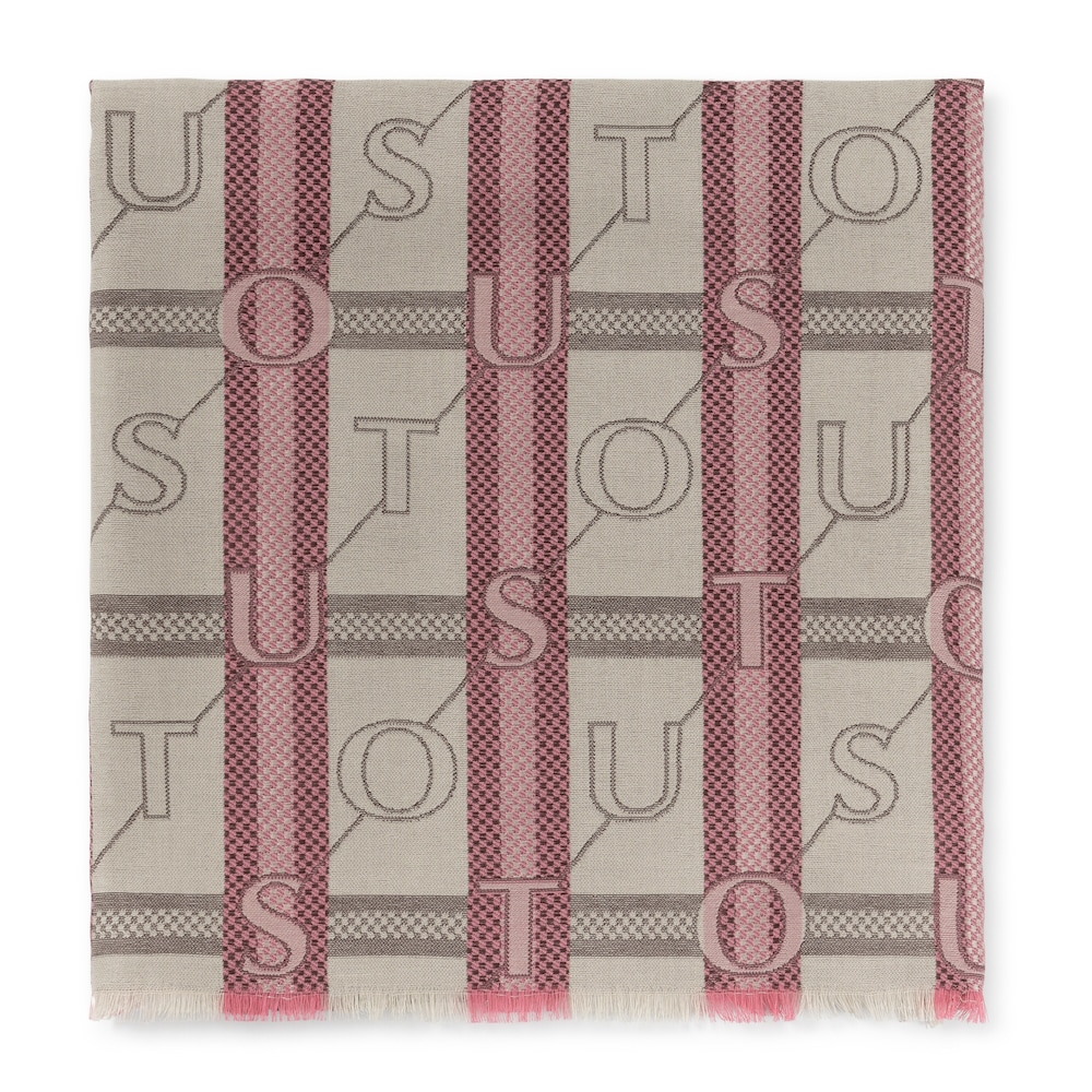 Foulard beige y rosa TOUS Legacy Jacquard