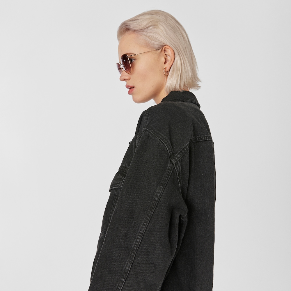 Gafas de sol Metal Pearl dorado