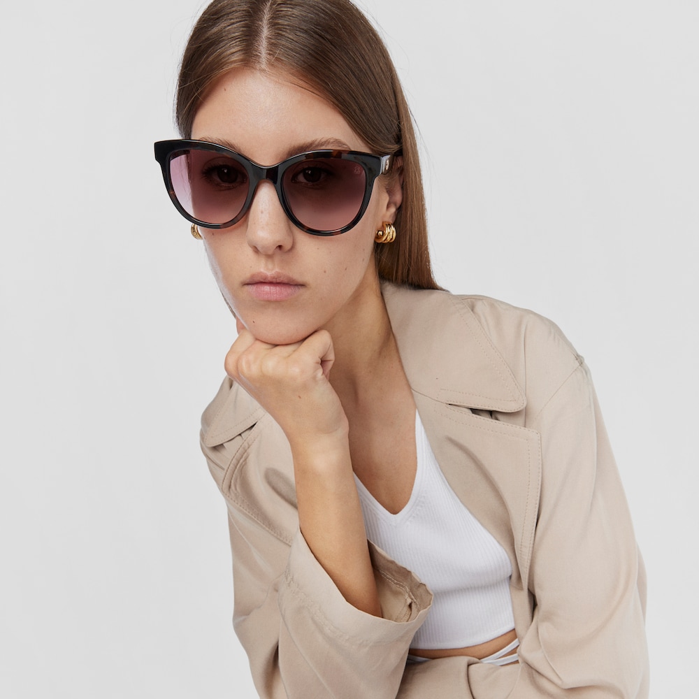 Brown TOUS Glory Bear Sunglasses image number 2