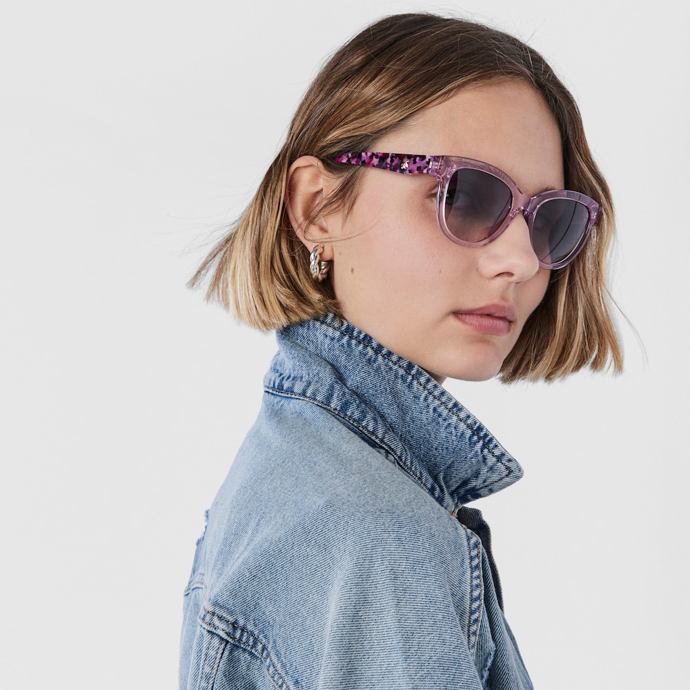 Violet Glory Bear Sunglasses image number 3