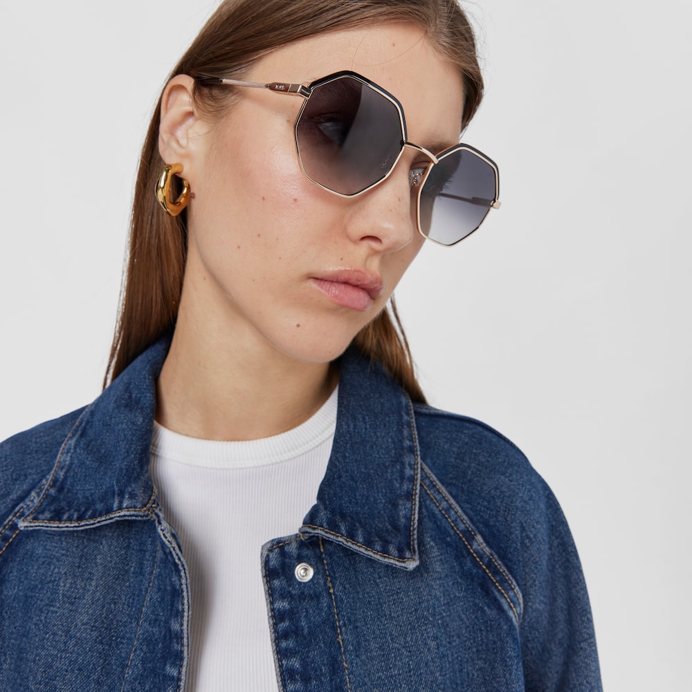 Sonnenbrille New Jolie in Schwarz