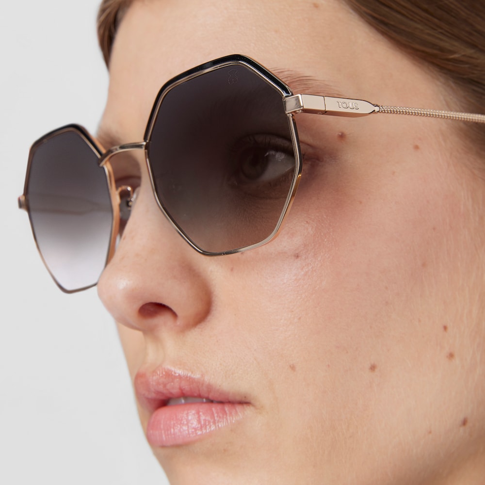 Sonnenbrille New Jolie in Schwarz