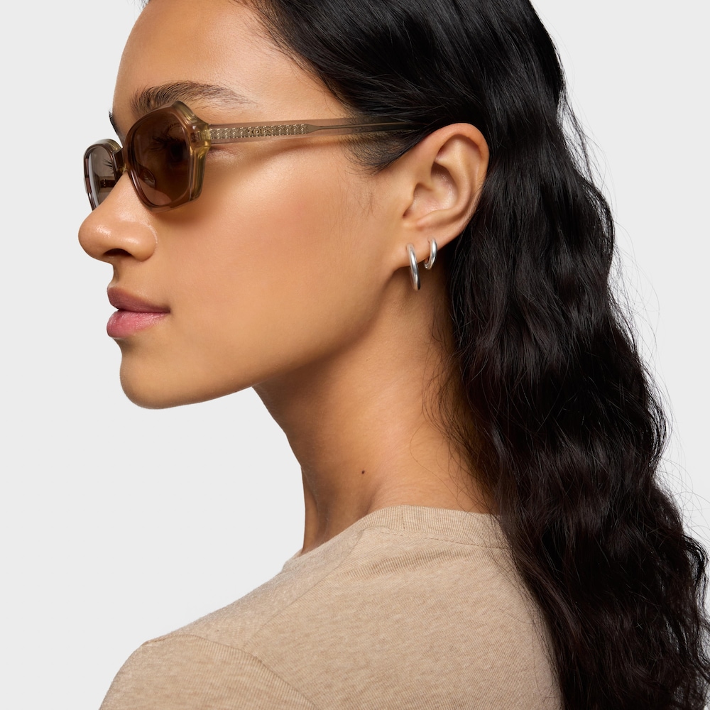 Gafas de sol Pale Oval beige