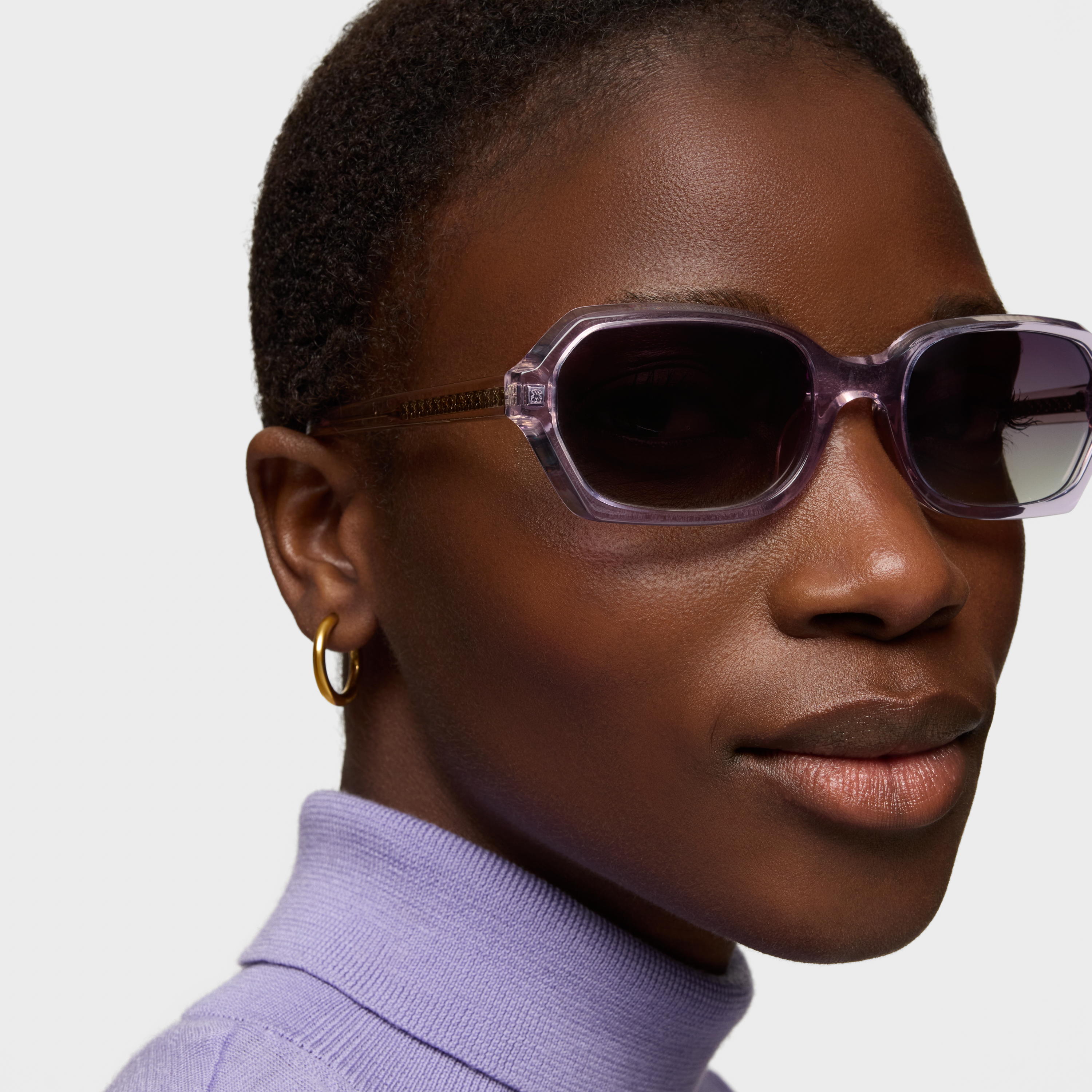 Pink Sunglasses Pale Oval