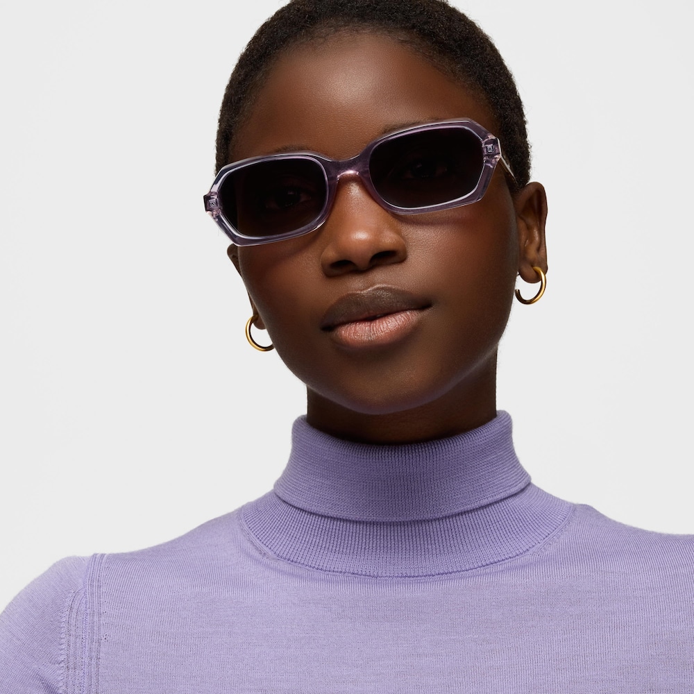 Czarne okulary przeciwsłoneczne Pale Oval