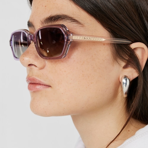 Pink Sunglasses Pale Oval