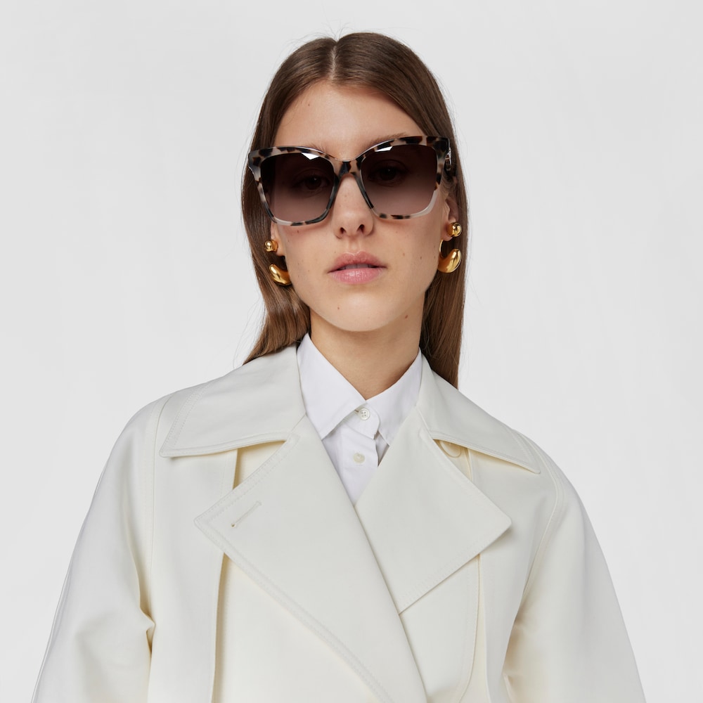 Gray bear Sunglasses Square Bear