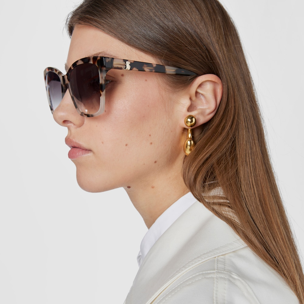 Gray bear Sunglasses Square Bear