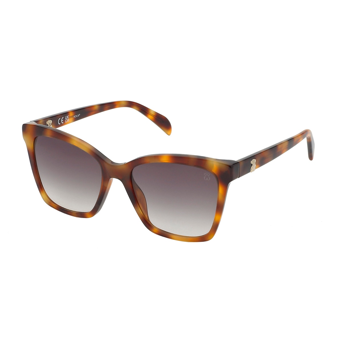 Havana-colored bear Sunglasses Square Bear