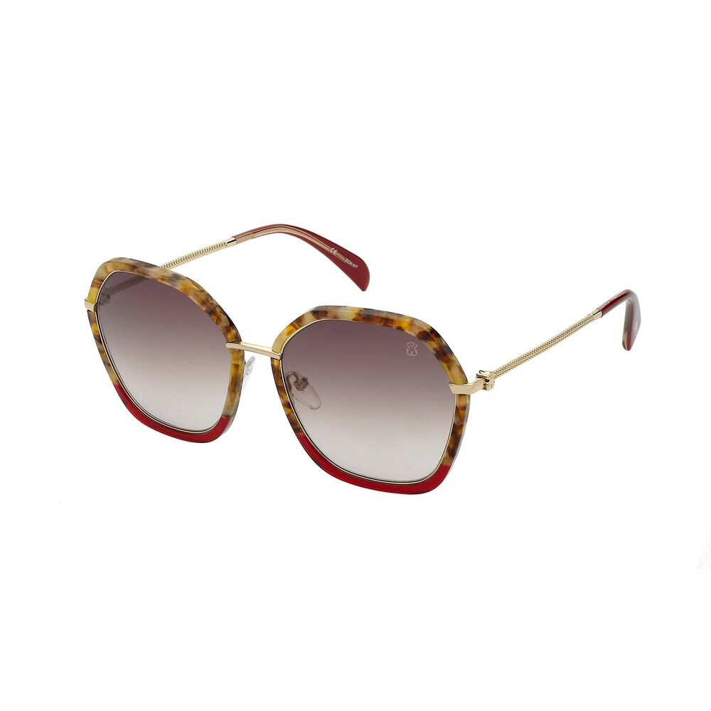 Red Sunglasses Vyana Metal image number 0