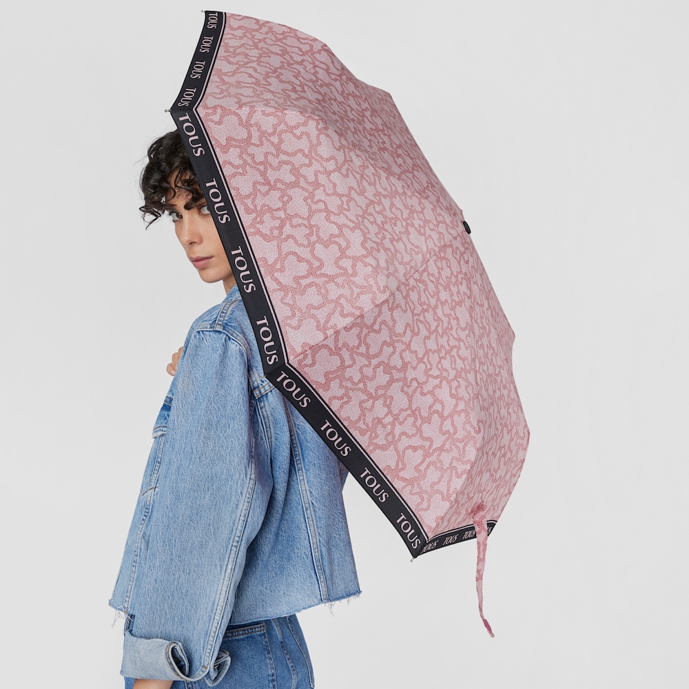 Paraguas plegable Kaos New en color rosa