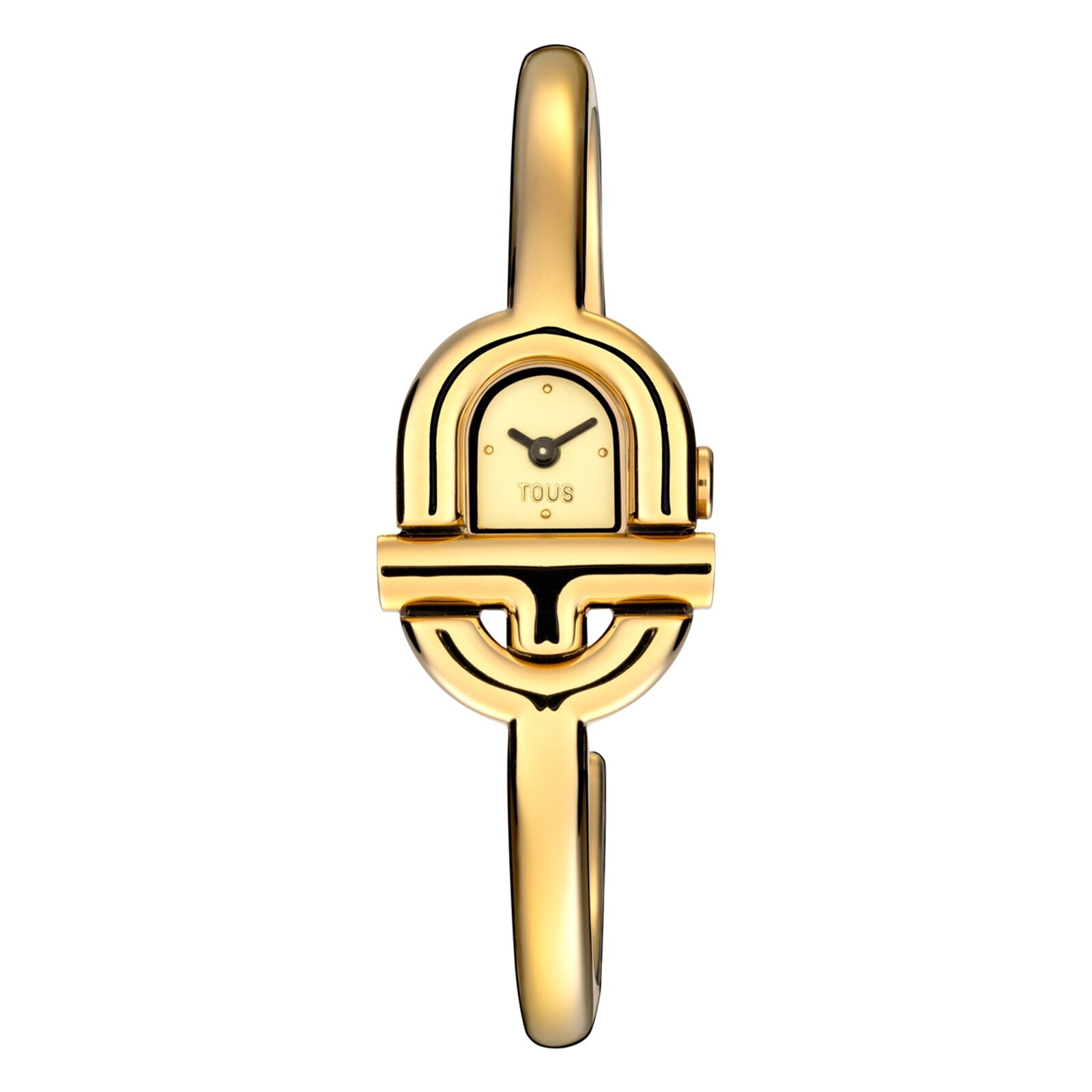 TOUS MANIFESTO analogue Watch with gold-colored IPG steel wristband