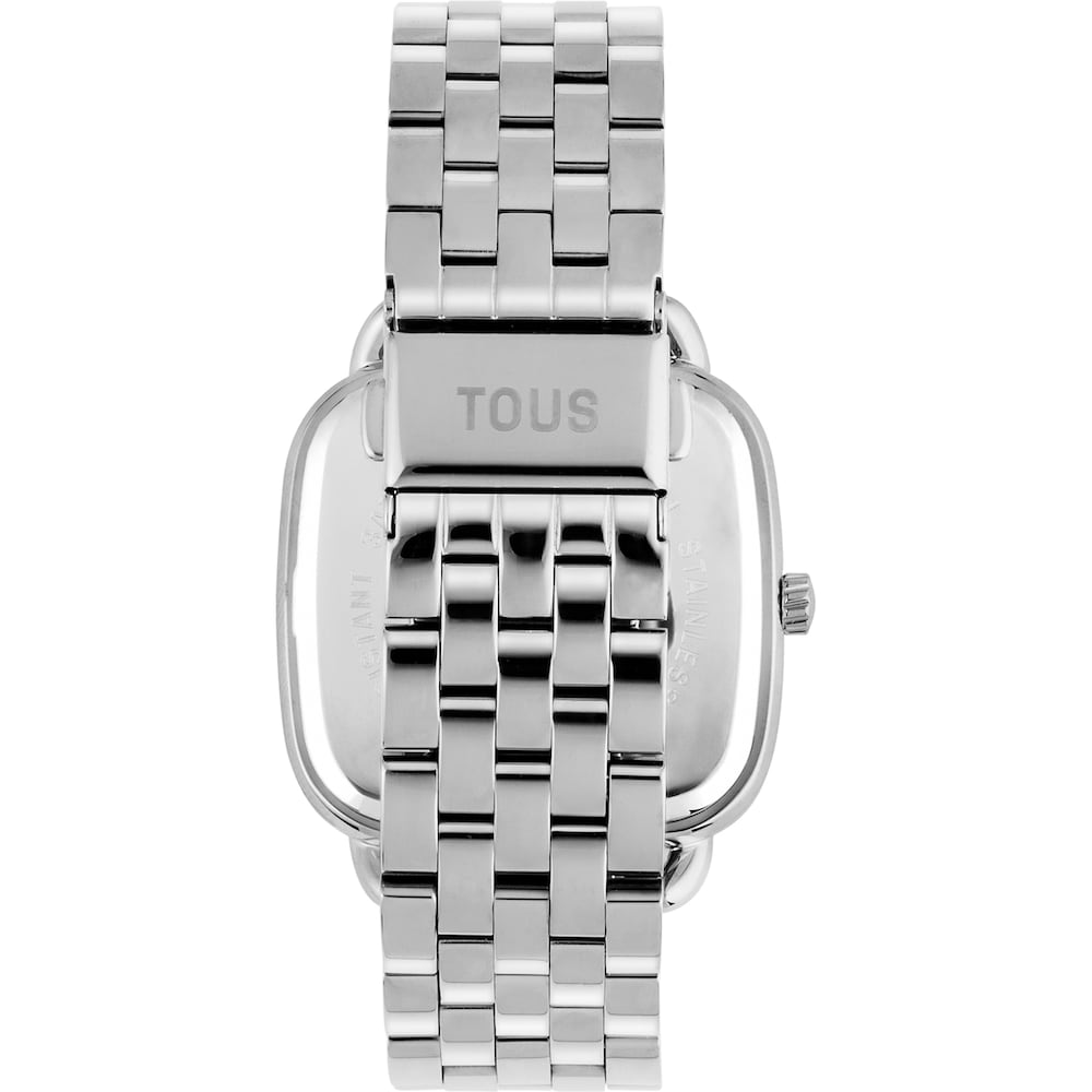 Reloj anal&oacute;gico con brazalete de acero TOUS D-Logo Mirror