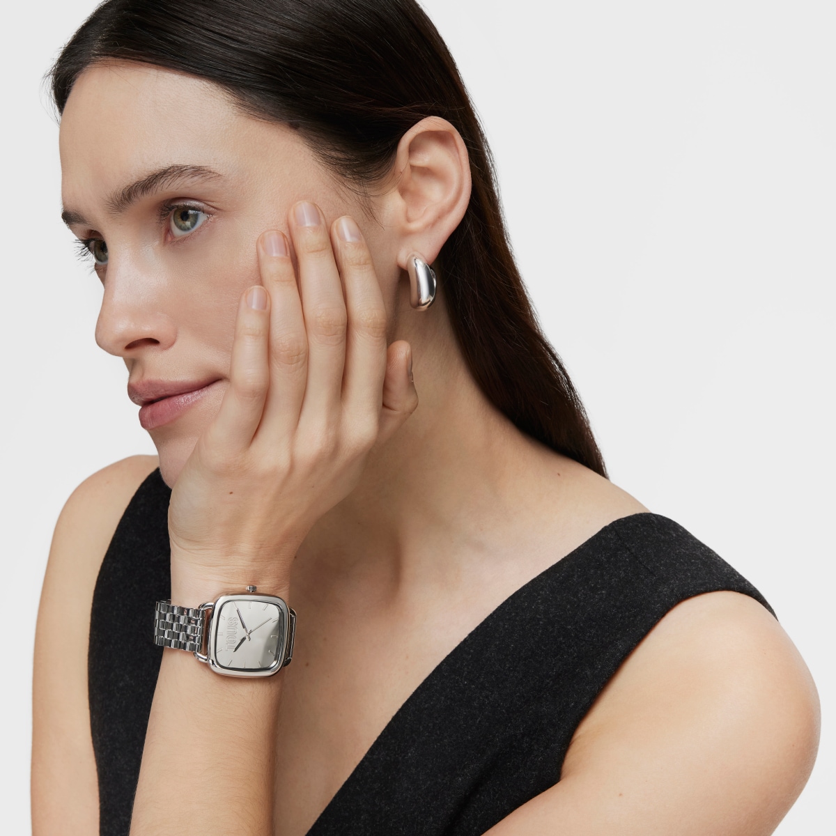Analog Watch with steel bracelet TOUS D-Logo Mirror