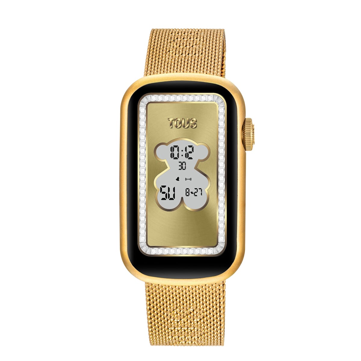 Tous - Reloj Smartwatch Con Brazalete Acero Ipg Dorado Y Caja De Aluminio En Color Ipg Dorado Tous T-Band Mesh - Único