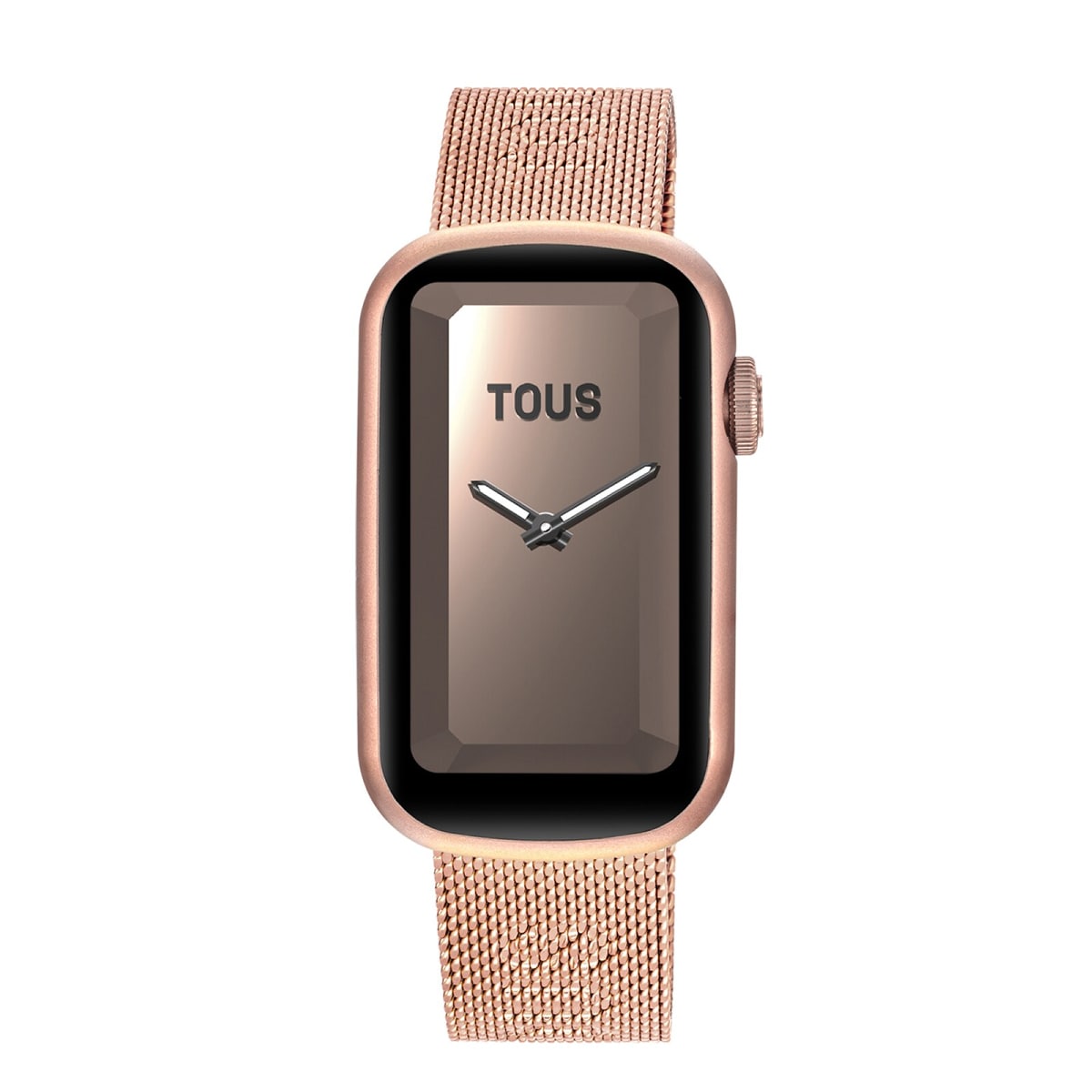Tous - Reloj Smartwatch Con Brazalete De Acero Iprg Rosado Y Caja De Aluminio En Color Iprg Rosado Tous T-Band Mesh - Único