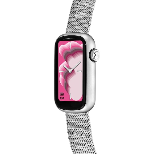 Smartwatch with steel bracelet and aluminum case TOUS TOUS T-Band Mesh