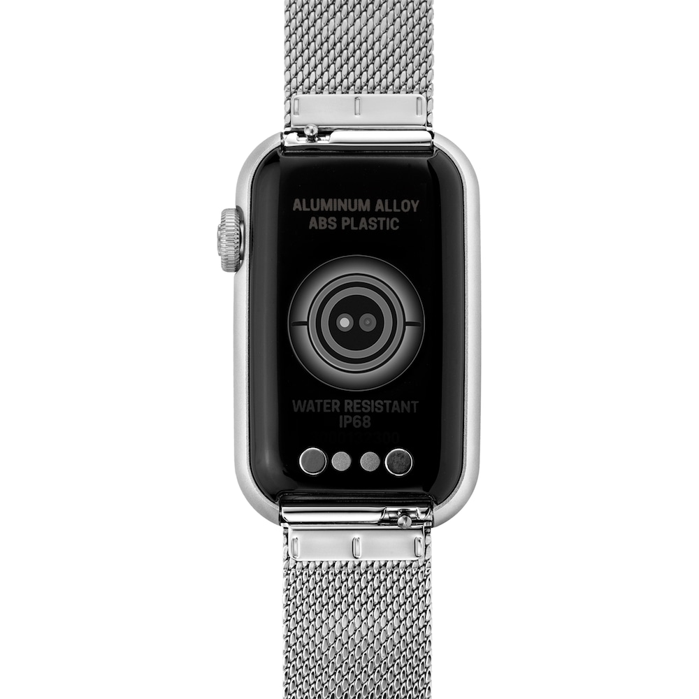 Reloj smartwatch con brazalete de acero y caja de aluminio TOUS T-Band Mesh image number 2