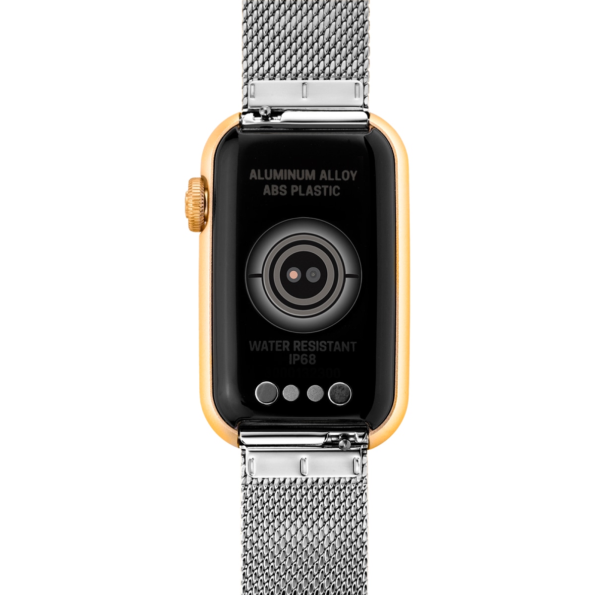 Smartwatch with steel bracelet and aluminum case in gold-colored IPG TOUS TOUS T-Band Mesh