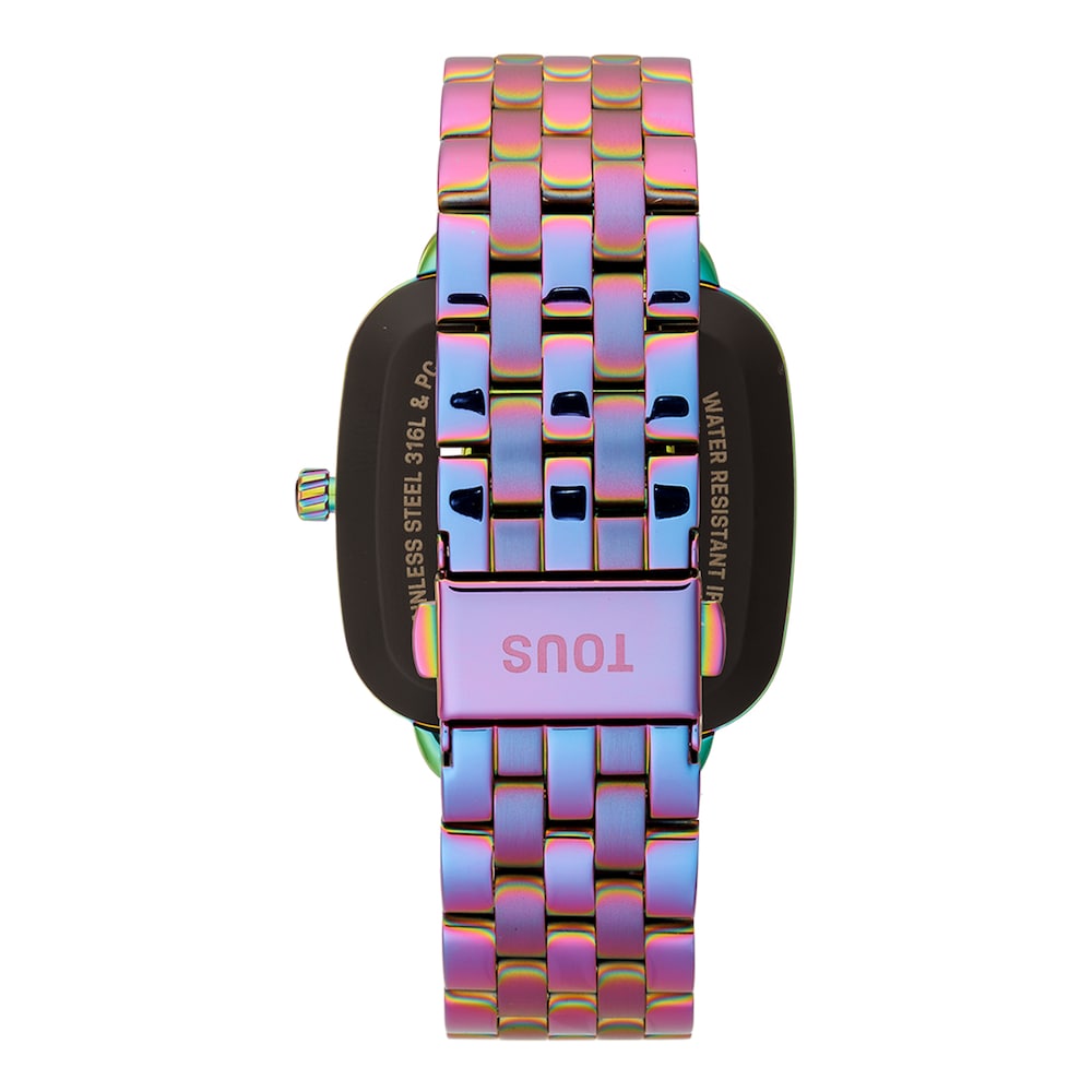 Smartwatch with iridescent IP steel bracelet D-Connect image number 2