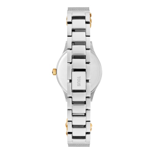 Analog Watch with stainless steel and gold-colored IPG steel bracelet Epic Icon Mesh