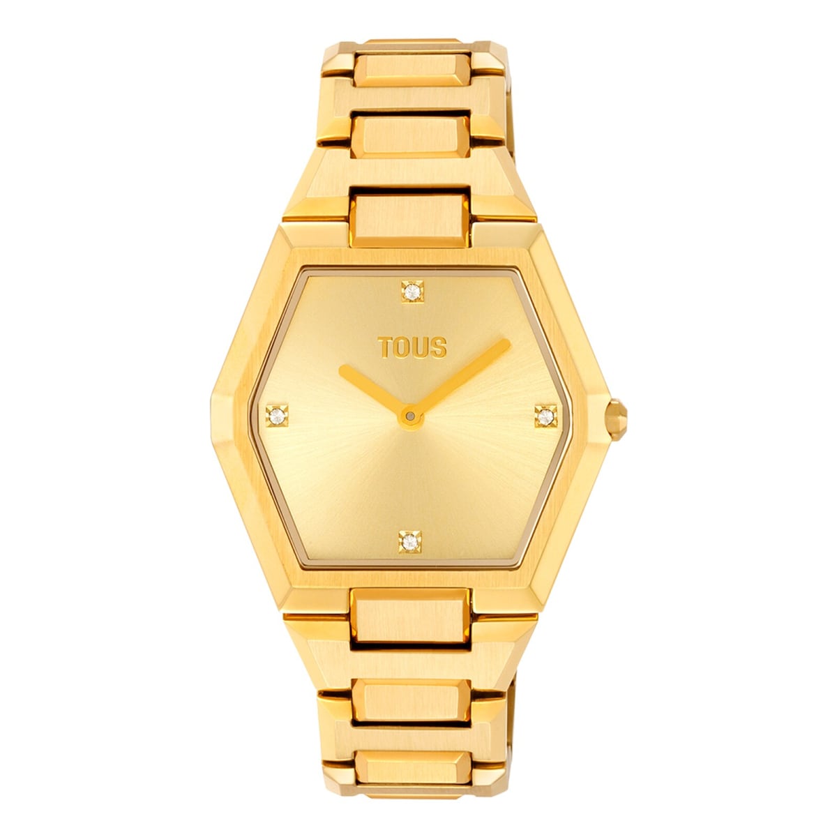Tous - Reloj Analógico Con Brazalete Acero Ipg Dorado Karat - Único